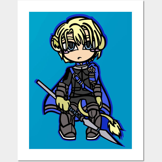 FE3H | Lion Dimitri Wall Art by ScribbleSketchScoo